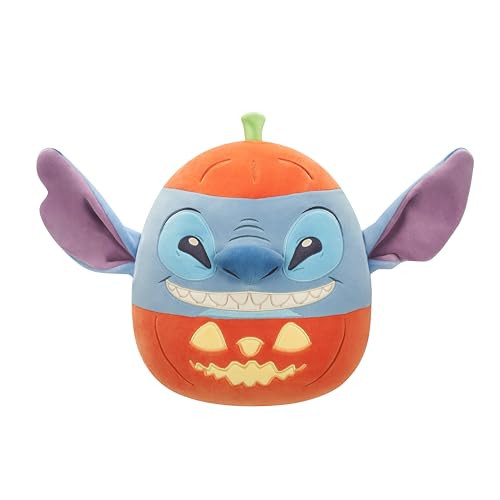 Squishmallows Original 12in Disney Stitch in Pumpkin Halloween Plush