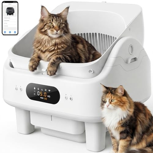Cypcat Smart Automatic Self Cleaning Cat Litter Box 72L Deal