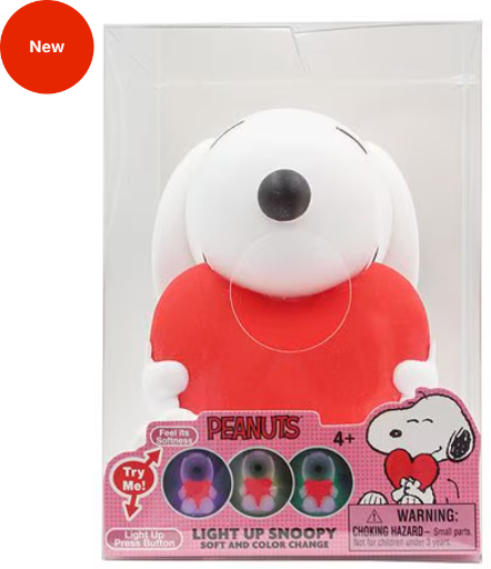 Peanuts Light Up Snoopy, Soft & Color Changing