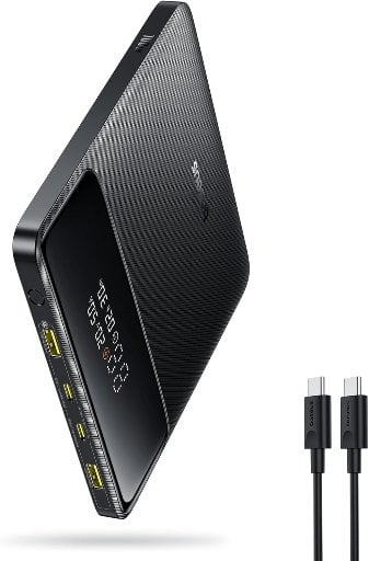 Baseus Blade 20000mAh 100W Slim Power Bank w/ Digital Display (2x USB-C & 2x USB-A Ports) Deal