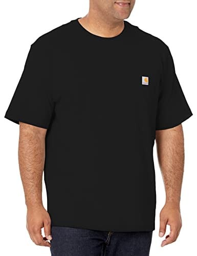Carhartt Men's Loose Fit Heavyweight Short-Sleeve Pocket T-Shirt Deal