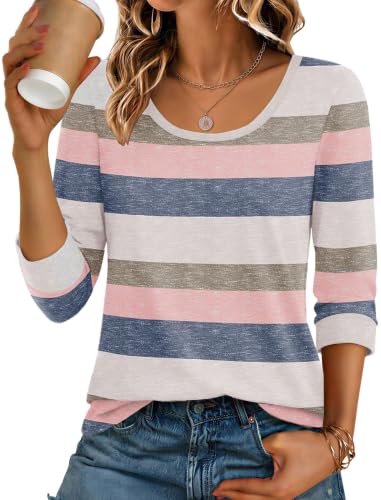 Ekouaer 3/4 Sleeve Womens Tops Deal