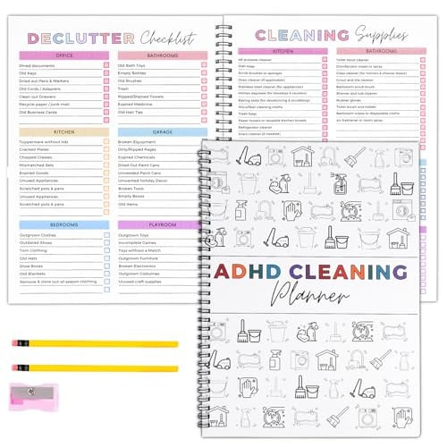 ADHD Cleaning Planner Organizer Deal