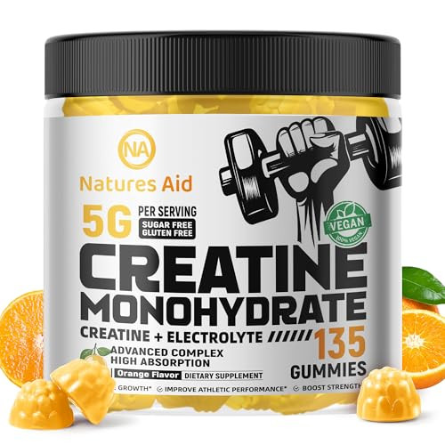 Creatine Monohydrate Gummies 135-Count 5Mg