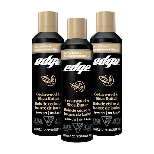 Men's Edge Shaving Gel Cedarwood & Shea Butter 3-Pack 7oz. Deal