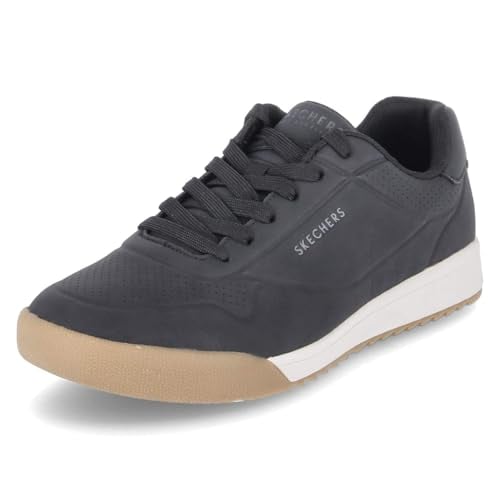 Skechers Men’s Zinger 2.0 The Arwen Retro Court Shoes Black Deal
