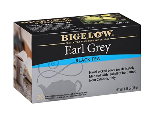 Bigelow Caffeinated Earl Grey Tea 20-Count