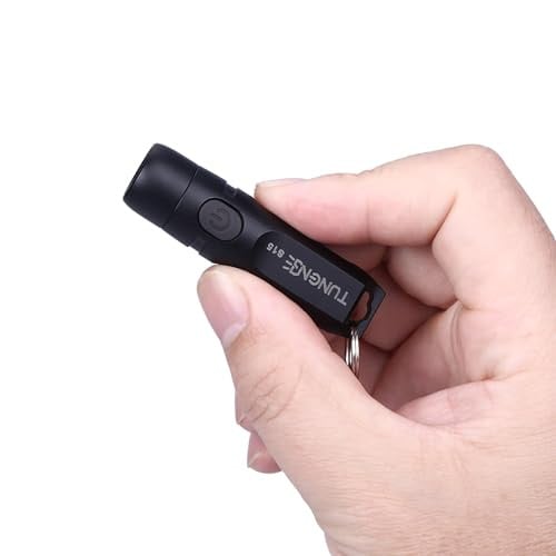 TUNENGE S15 Rechargeable 650 Lumen Keychain Flashlight
