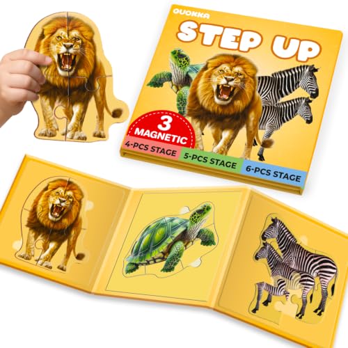 Quokka Wild Animals 3-in-1 Magnetic Puzzle Book Deal