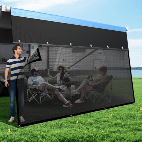 RV Awning Sun Shade Screen 9'x12'3'' Deal