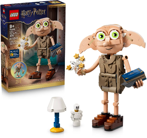 LEGO Harry Potter Dobby the Free Elf 379-Piece Set (76469)