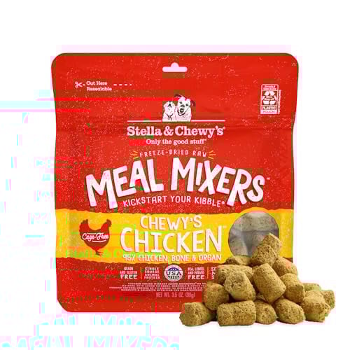 Stella & Chewy's Freeze-Dried Raw Chicken Meal Mixers Dog Food Topper 3.5-Oz Deal