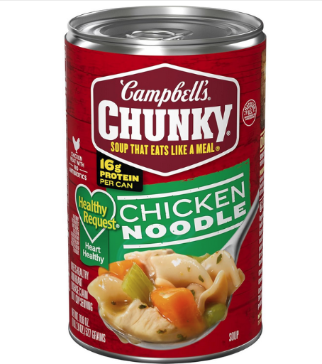 Campbell's Chunky Healthy Request Chicken Noodle Soup 18.6 oz Can