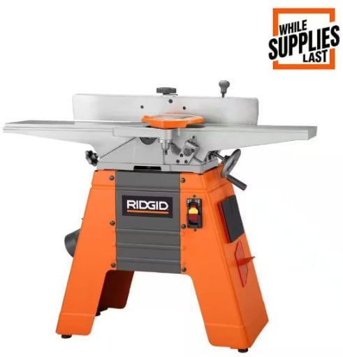 RIDGID 6-Amp Corded 6-1/8" Woodworking Jointer / Planer Deal