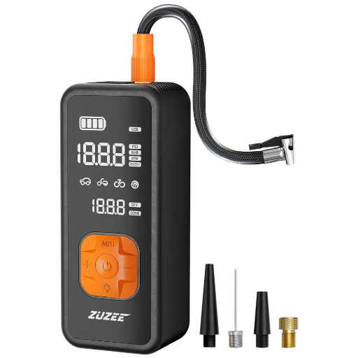Zuzee 20,000mAh Portable Tire Inflator, Flashlight & Power Bank Deal