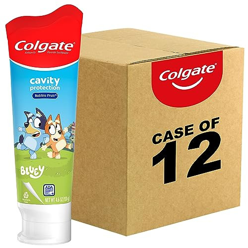 Colgate Kids Toothpaste Bubble Fruit 12-Pack