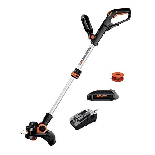 Worx 20V PowerShare 12" 2-in-1 Cordless String Trimmer & Edger w/ Battery and Charger