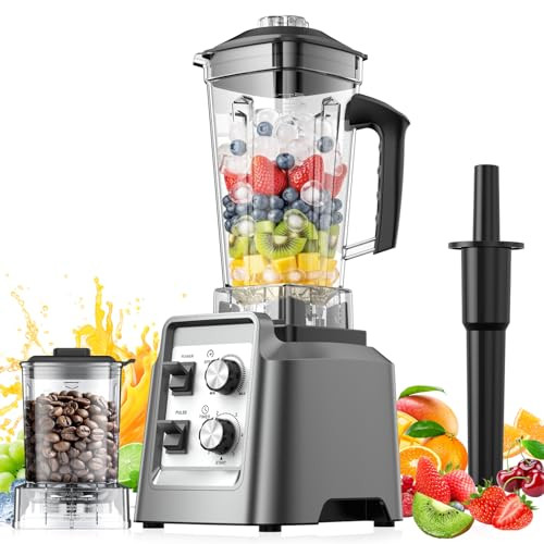 Blender, 68Oz. Countertop Blenders with 20Oz. Grinder