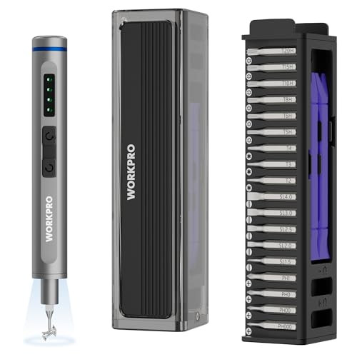 WORKPRO Mini Electric Screwdriver Set 36-piece