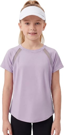 Stelle Girls Athletic Short Sleeve Crewneck T-Shirts Deal