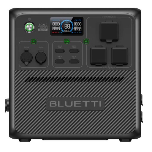 BLUETTI Pioneer 150 (AC240) Portable Power Station 2,400W 1,536Wh