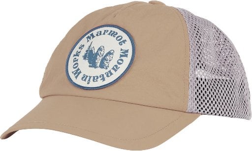 Marmot Alpine Soft Mesh Trucker Hat (Light Oak)