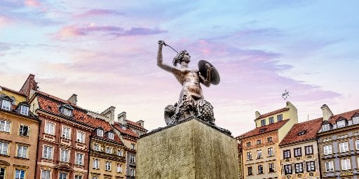Krakow & Warsaw Poland 6-Night Trip with Airfare