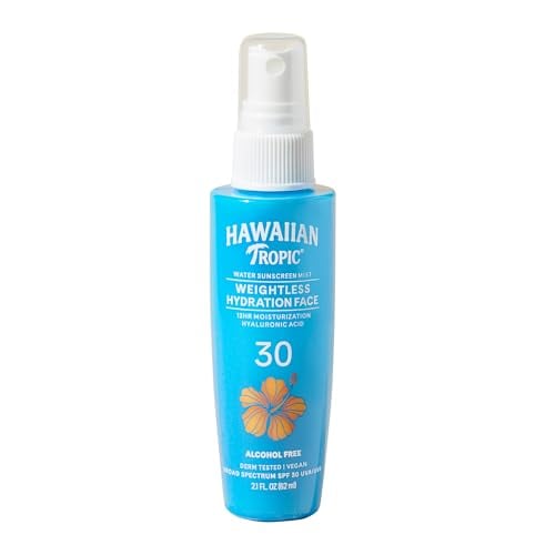 Hawaiian Tropic Weightless Hydration Face Mist SPF 30 2.1-Oz