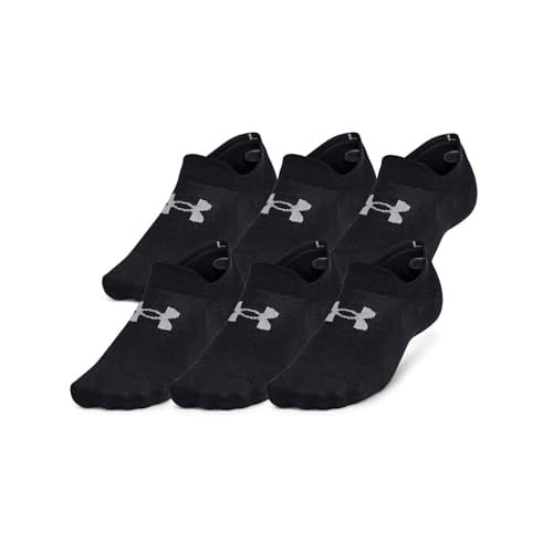 Unisex Adult Essential Ultra Low Tab Socks (6-Pack) Deal