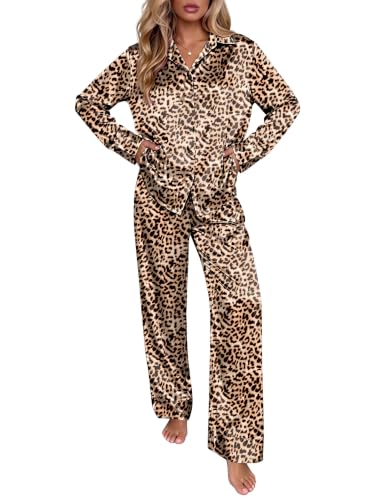 Ekouaer Silk Pajamas 2 Piece Set Deal