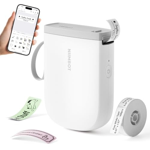 300 DPI Bluetooth Label Printer w/tape Deal