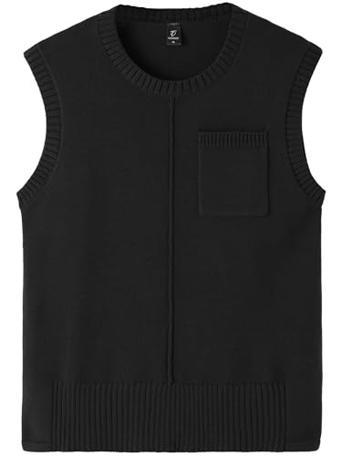Women's Crew Neck Sleeveless Sweater