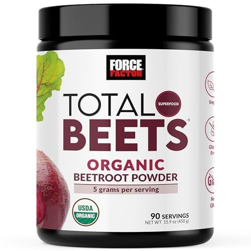 (Prime Deal) Force Factor Total Beets Organic Beetroot Powder 90-Serving Deal