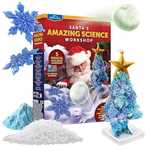 Blue Marble Santa's Christmas Science Workshop w/ 5 Magical Experiments & 20 Bonus Activities Deal