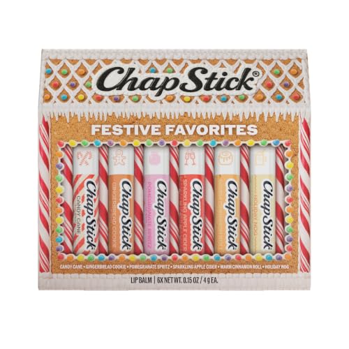 ChapStick Holiday Flavored Lip Balm Gift Set - 6-Pack