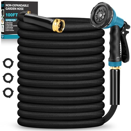 Garden Hose 100FT Non-Expanding Lightweight Flexible Deal