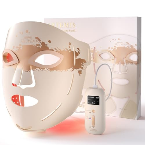 50% off Wireless Red Light Therapy Face Mask 850nm Infrared