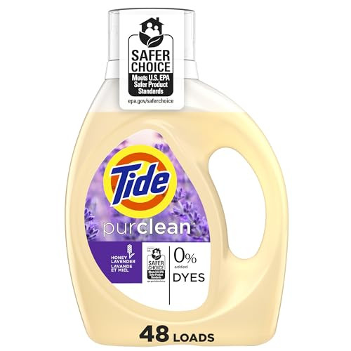 4 x 63-Oz Tide Purclean Liquid Laundry Detergent Honey Lavender