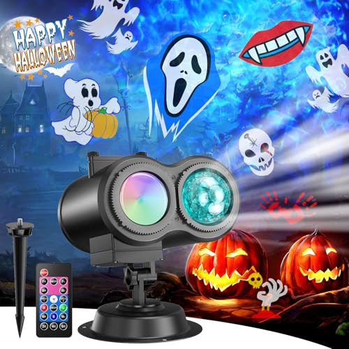 Fussion Halloween Projector Lights Outdoor, 29 Effects