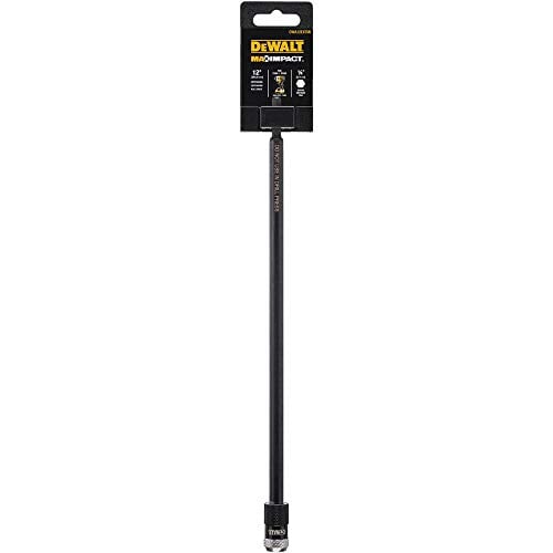 DEWALT Drill Bit Holder Extension, Impact Ready, 12-Inch