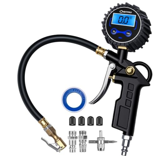 DigitPro Digital Tire Pressure Gauge with 3-250 PSI Inflator Deal