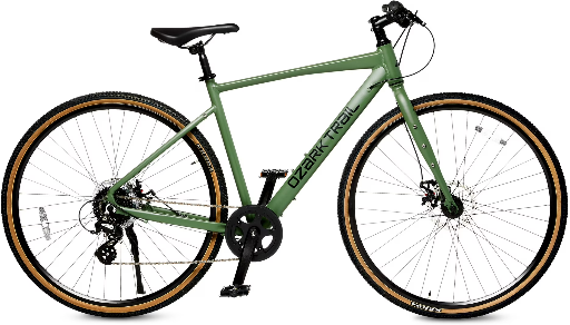 Ozark Trail 700C G.1 Explorer Flat Bar Gravel Bike, Large Frame