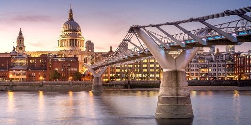 10-Day London, Paris & Amsterdam Vacation including Flights