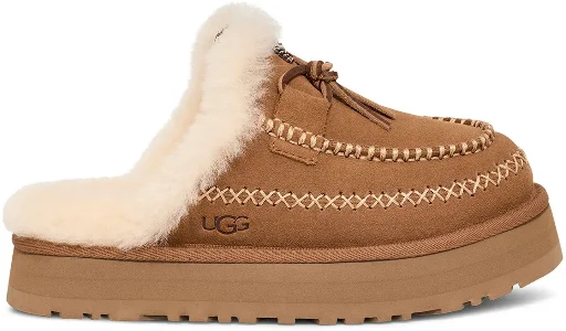 UGG Women's Disquette Alpine Slipper Shoes (Chestnut) Deal