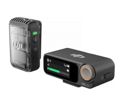 DJI Mic 2 Wireless Microphone System (1 TX + 1 RX)