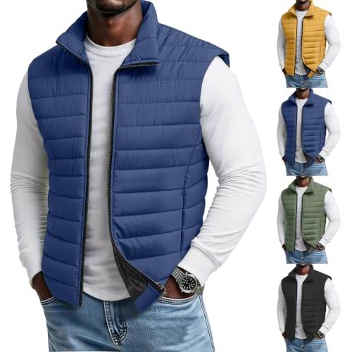 Sleeveless Quilted Lightweight Puffer Vest
