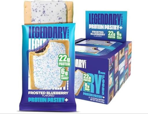 Legendary Foods 22g Protein Pastry Blueberry 4-Pack