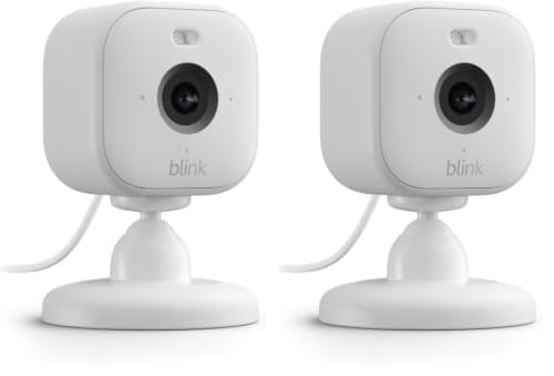 (Prime Deal) Blink Mini 2 Home Security & Pet Camera 2-Pack Deal
