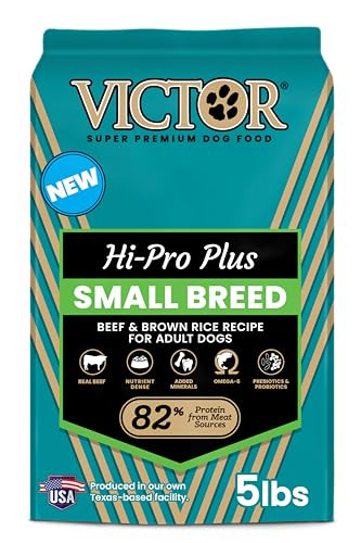 Victor Premium Dog Food 5-Lb (Adult Small Breed, Puppy, Original)