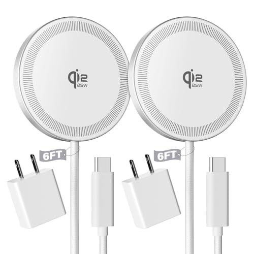 Magnetic Wireless Charger 25W 2-Pack Deal